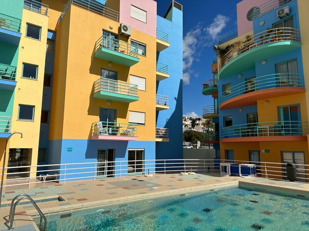 Marina De Albufeira T1 Ate 2 Pax Ou T2 Ate 6 Pax Com Piscina E Vista Marina Apartment Exterior foto